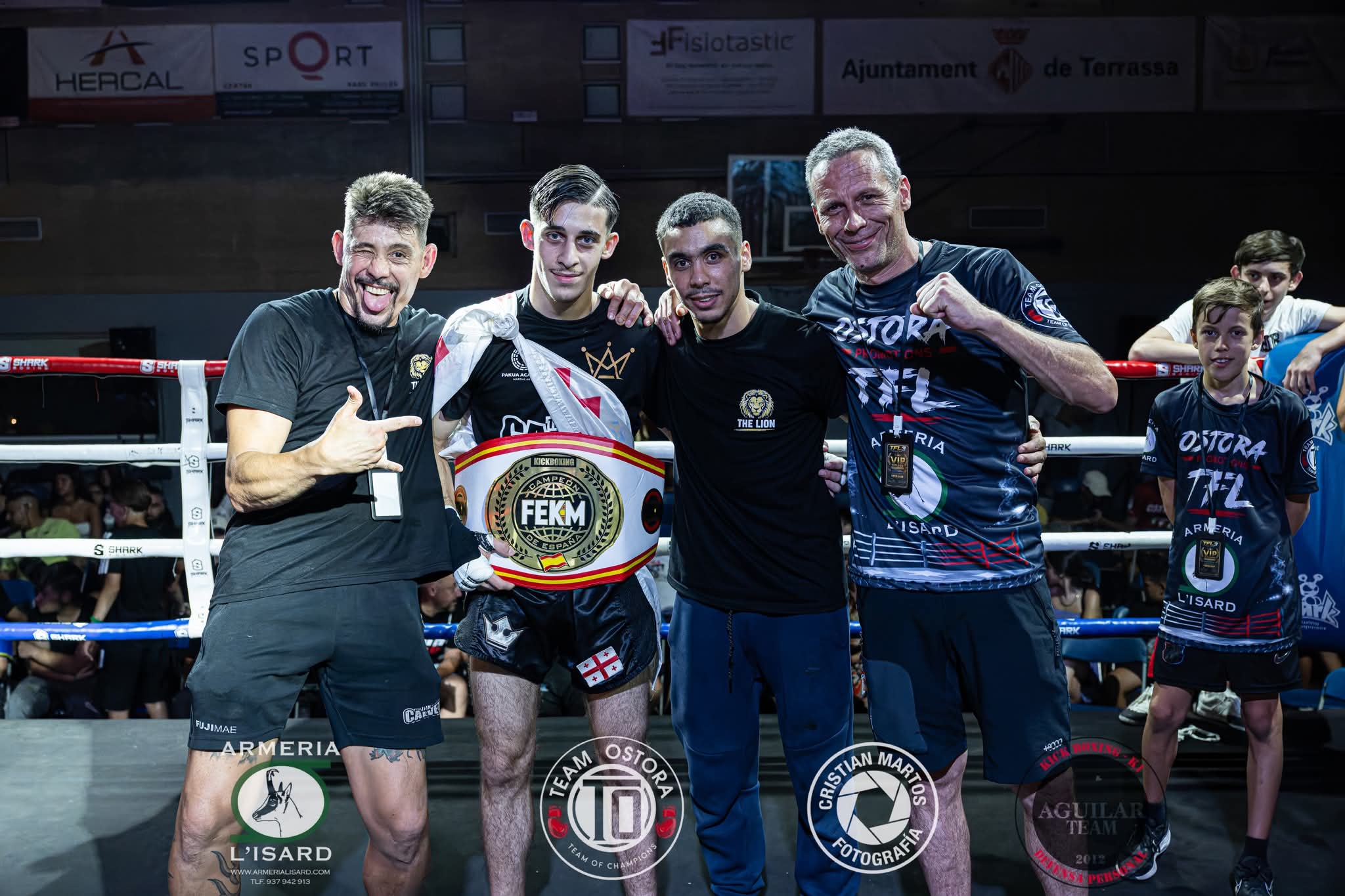 Aleksandre Mukbaniani, campeón de España Pro
